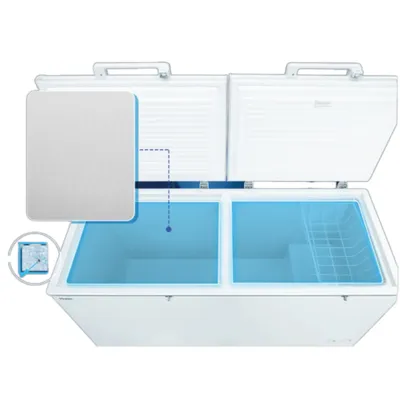 Haier 588 Liters Hard Top Chest Freezer – HFC-588DM5 | AC GHAR
